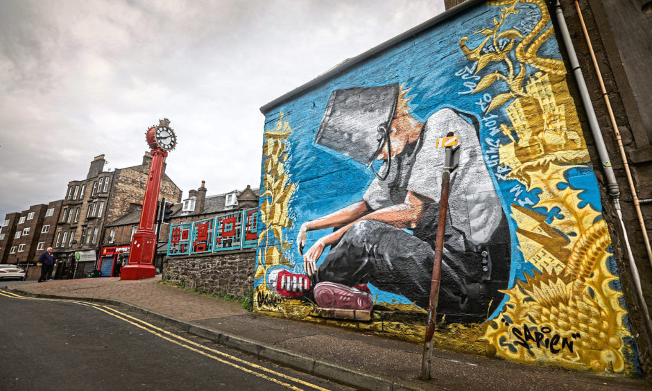 Dundee streetart