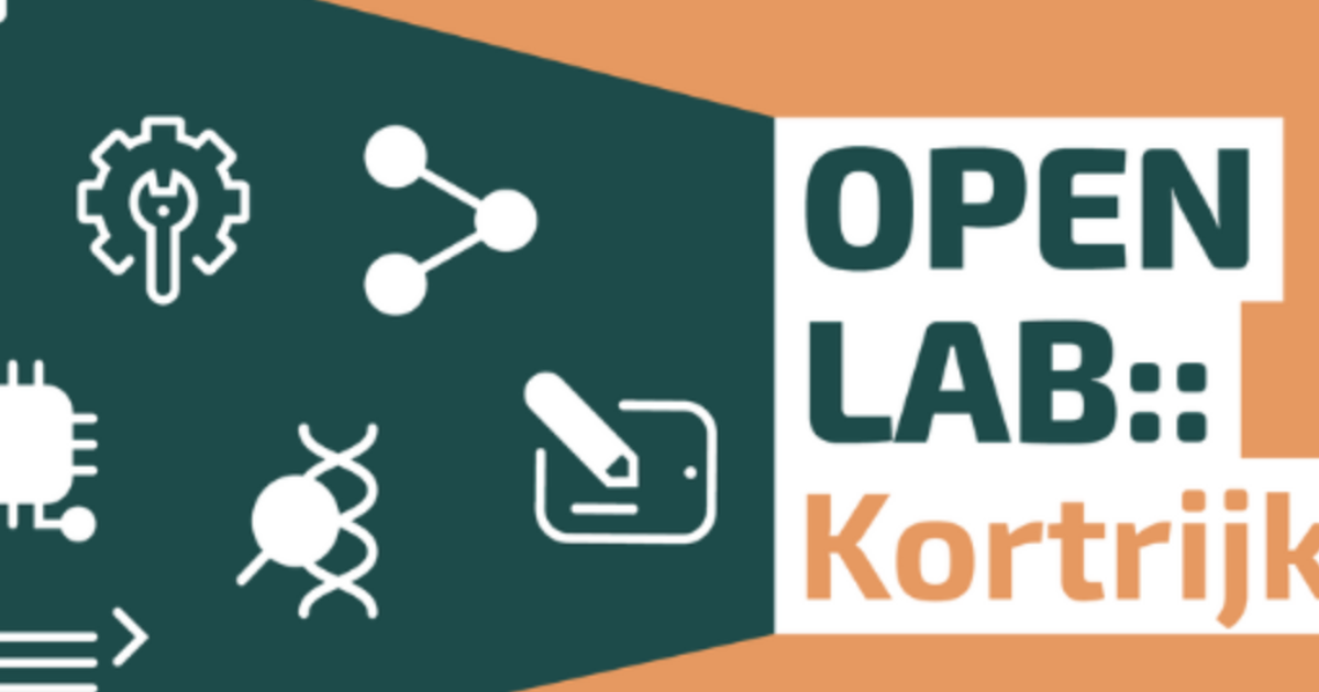 Open lab Kortrijk Designregio Kortrijk