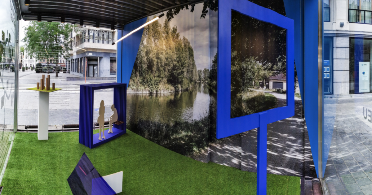 Blauwe Ruit in the KIOSK | Designregio Kortrijk