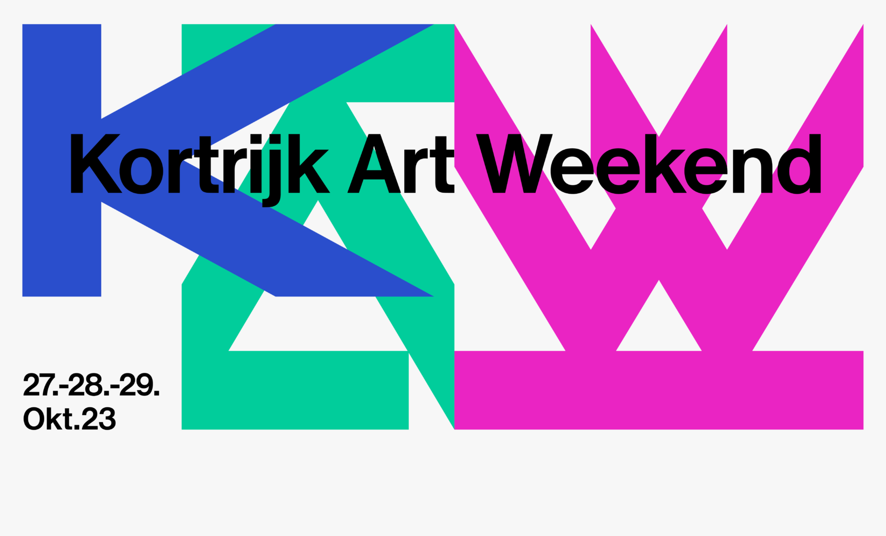 Kortrijk Art Weekend facebook banner