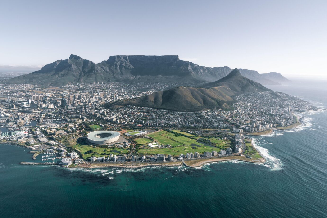 Cape Town luchtfoto